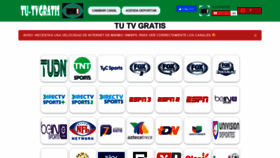What Tu-tvgratis.net website looked like in 2019 (4 years ago)