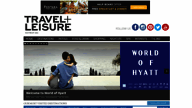 What Travelandleisureasia.com website looked like in 2019 (4 years ago)