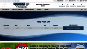 What Tituswillchevroletbuick.com website looked like in 2019 (4 years ago)