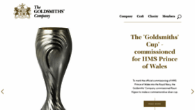 What Thegoldsmiths.co.uk website looked like in 2019 (4 years ago)