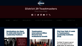 What Tmd29.org website looked like in 2019 (4 years ago)