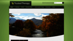 What Trustedtherapy.com website looked like in 2019 (4 years ago)