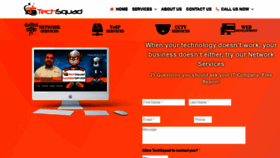 What Techsquadinc.com website looked like in 2019 (6 years ago)