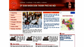 What Thudo.gov.vn website looked like in 2019 (4 years ago)