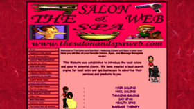 What Thesalonandspaweb.com website looked like in 2020 (4 years ago)