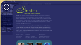 What Theshiatsucenter.com website looked like in 2020 (4 years ago)