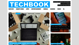 What Techbook.de website looked like in 2020 (4 years ago)