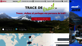 What Tracedetrail.fr website looked like in 2020 (4 years ago)