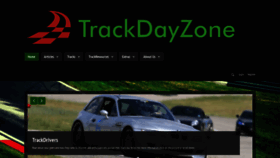 What Trackdayzone.com website looked like in 2020 (4 years ago)