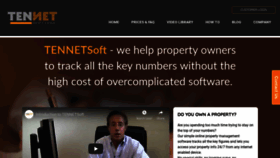 What Tennetsoft.com website looked like in 2020 (4 years ago)