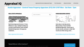 What Theappraisaliq.com website looked like in 2020 (4 years ago)