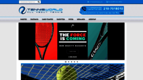 What Tennisworld.gr website looked like in 2020 (4 years ago)