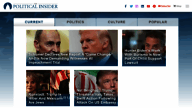 What Thepoliticalinsider.com website looked like in 2020 (4 years ago)