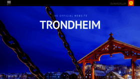 What Trondheim.com website looked like in 2020 (4 years ago)