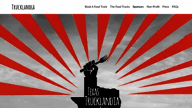 What Trucklandia.com website looked like in 2020 (4 years ago)
