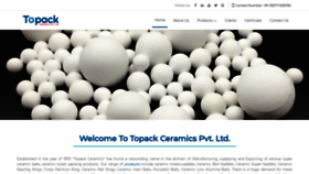 What Topackceramic.in website looked like in 2020 (4 years ago)