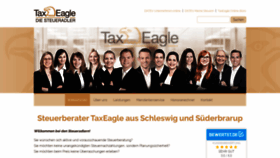 What Taxeagle.de website looked like in 2020 (4 years ago)