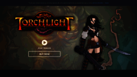 What Torchlightgame.com website looked like in 2020 (4 years ago)