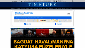 What Timeturk.com website looked like in 2020 (4 years ago)
