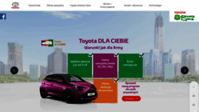 What Toyota-zg.pl website looked like in 2020 (4 years ago)