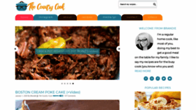 What Thecountrycook.net website looked like in 2020 (4 years ago)
