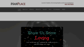 What Thehairplacepapillion.com website looked like in 2020 (4 years ago)