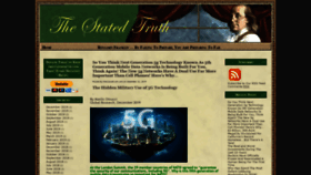 What Thestatedtruth.com website looked like in 2020 (4 years ago)