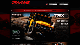 What Traxxas.com website looked like in 2020 (4 years ago)
