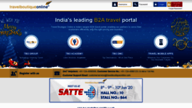 What Travelboutiqueonline.com website looked like in 2020 (4 years ago)