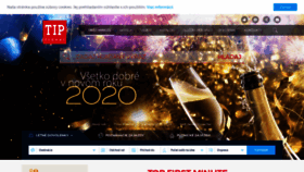 What Tiptravel.sk website looked like in 2020 (4 years ago)