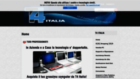 What T4italia.it website looked like in 2020 (4 years ago)