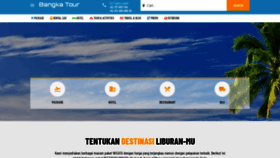 What Tourbangka.com website looked like in 2020 (4 years ago)