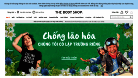 What Thebodyshop.com.vn website looked like in 2020 (4 years ago)