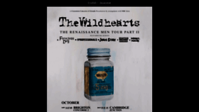 What Thewildhearts.com website looked like in 2020 (4 years ago)