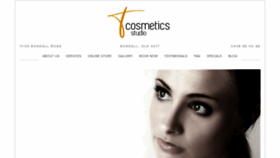 What Tcosmeticsstudio.com website looked like in 2020 (4 years ago)