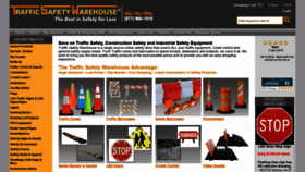 What Trafficsafetywarehouse.com website looked like in 2020 (4 years ago)