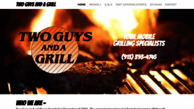 What Twoguysandagrill.biz website looked like in 2020 (4 years ago)