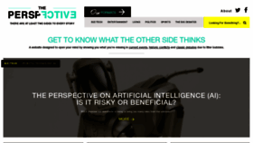 What Theperspective.com website looked like in 2020 (4 years ago)