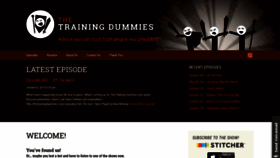 What Thetrainingdummies.com website looked like in 2020 (4 years ago)