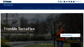 What Trimble-terraflex.com website looked like in 2020 (4 years ago)