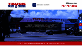 What Truckpartscenterpr.com website looked like in 2020 (4 years ago)