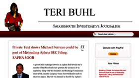 What Teribuhl.com website looked like in 2020 (4 years ago)