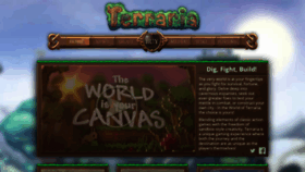What Terraria.org website looked like in 2020 (4 years ago)