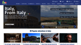 What Tickitaly.com website looked like in 2020 (4 years ago)