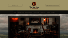 What Thestarinnwoodstock.co.uk website looked like in 2020 (4 years ago)