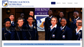 What Thekingsschool.co.za website looked like in 2020 (4 years ago)