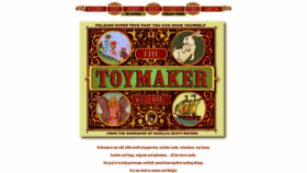 What Thetoymaker.com website looked like in 2020 (4 years ago)