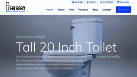 What Talltoilet.com website looked like in 2020 (4 years ago)