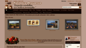 What Tableaux-provence.com website looked like in 2020 (4 years ago)