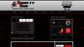 What Thriftytireonline.com website looked like in 2020 (4 years ago)